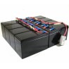 UBC12C-CA Replacement Battery Kit Compatible with APC RBC12