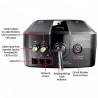 APC BACK-UPS 650VA 390W 120V BE650G-CA
