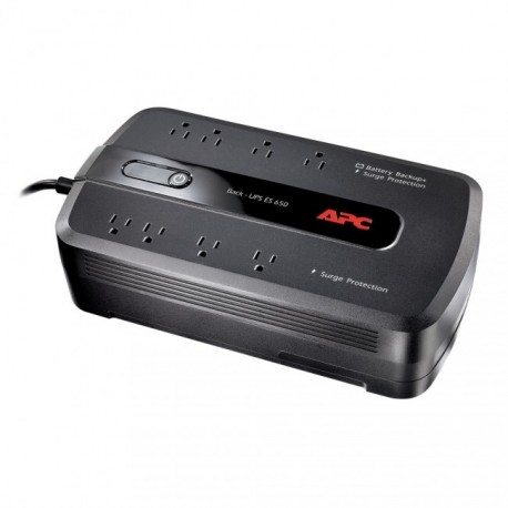 APC BACK-UPS 650VA 390W 120V BE650G-CA