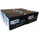 UBC105-CA Replacement Battery Kit Compatible with APC RBC105