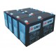 UBC43 Replacement Battery Kit Compatible with APC RBC43
