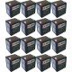UBC44-CA Replacement Battery Kit Compatible with APC RBC44