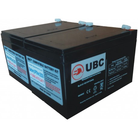 UBC6 Replacement Battery Kit Compatible with APC RBC6
