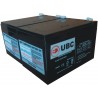 UBC6 Replacement Battery Kit Compatible with APC RBC6