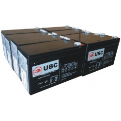 UBC27 Replacement Battery Kit Compatible with APC RBC27